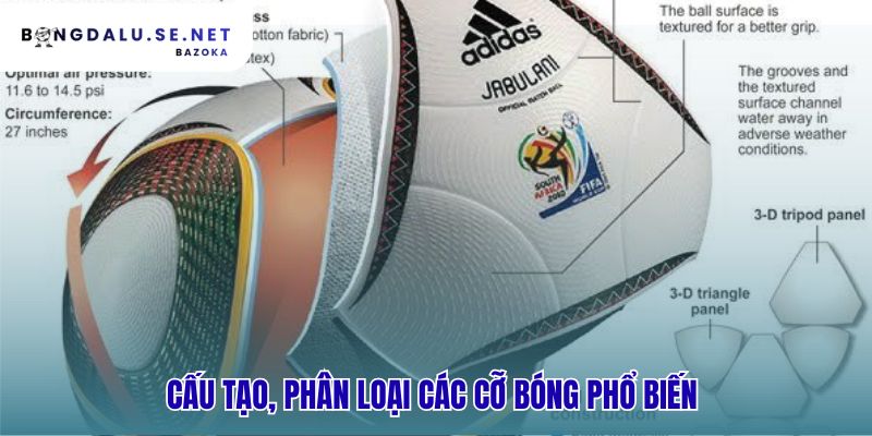 Cấu tạo ba lớp quyết định độ bền và cảm giác bóng thật