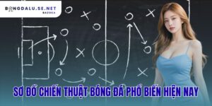 sơ đồ chiến thuật bóng đá phổ biến hiện nay