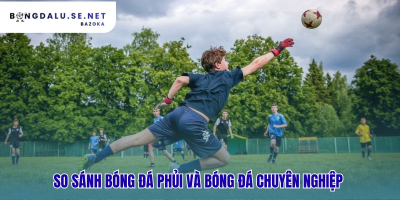 Bóng đá phủi là gì? khác gì bóng đá chuyên nghiệp về mục đích